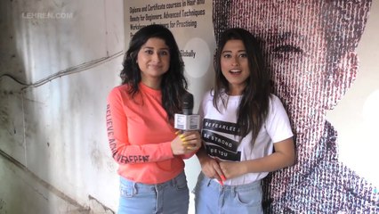 Ex bigg boss contestants Saba-Somi gets a hair makeover