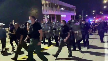 Detroit Protesters George Floyd