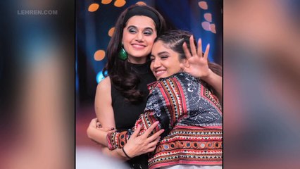Taapsee Pannu And Madhurima Tuli Reunite On The Sets Of Nach Baliye 9