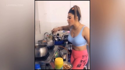 Rakhi Sawant's First Karwa Chauth For Husband Ritesh In UK