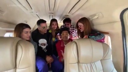 Housefull 4 Team Fun Moments INSIDE Mumbai-Delhi Train