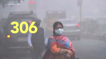 Delhi's air quality deteriorates  after Diwali