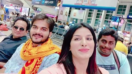 अरविंद अकेला कल्लू और पूनम दुबे करते दिखे रोमेंस,फोटोज हुए वायरल