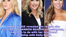 How Tamra Judge Feels About Shannon Beador’s Friendship with Kelly Dodd