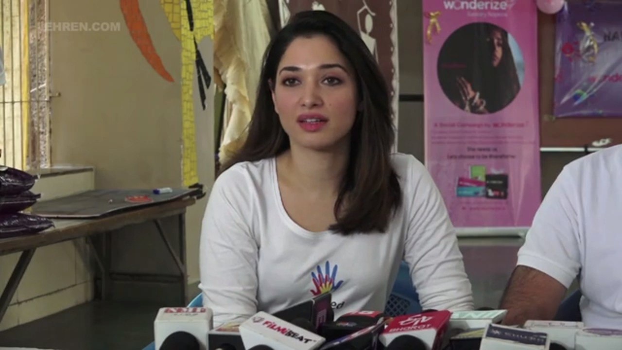 Tamannaah Bhatia Celebrates Children's Day With Specially-Abled Children