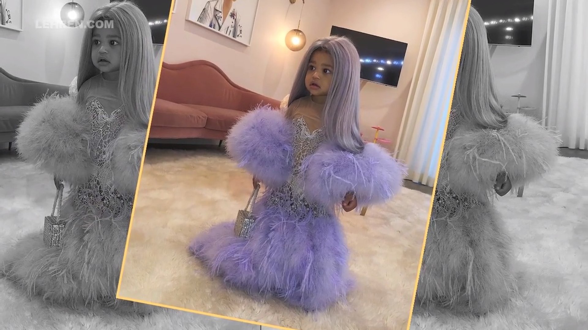 stormi in purple dress Ava wearing Stormi in Lilac Giving us all the Rapunzel vibes. From the  dreamy lilac shade to the flowing silhouette, Ava looked like she had  stepped straight out of a fairytale. Absolutely