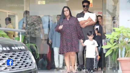 Arpita Khan Discharged From Hospital, Takes Baby Girl Home