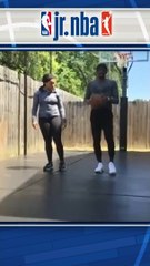 Jr. NBA at Home Workout Clip - Langston Galloway