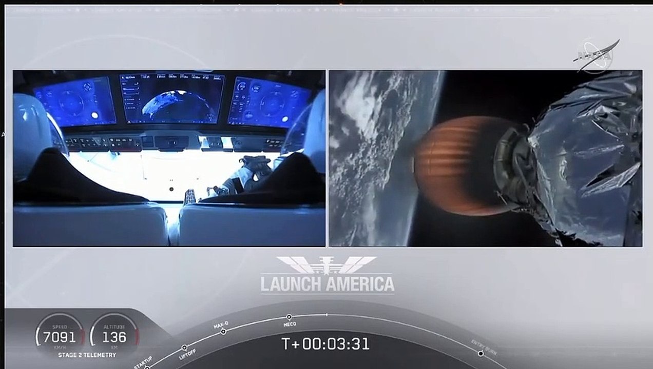 SpaceX Launches Crew Dragon to the International Space Station