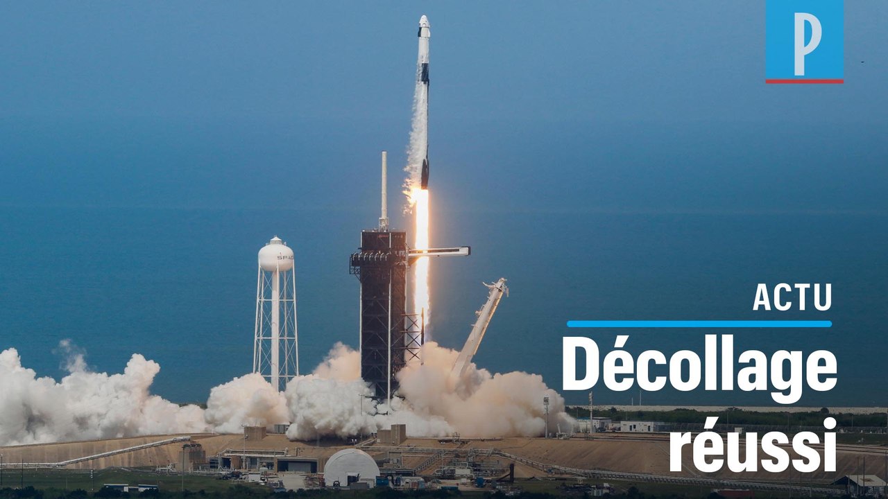 SpaceX : revivez le décollage historique de la capsule Crew Dragon