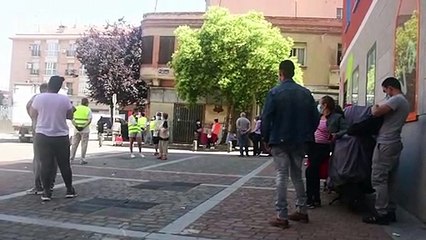 Queues for Spanish food banks grow amid the COVD-19 economic crisis