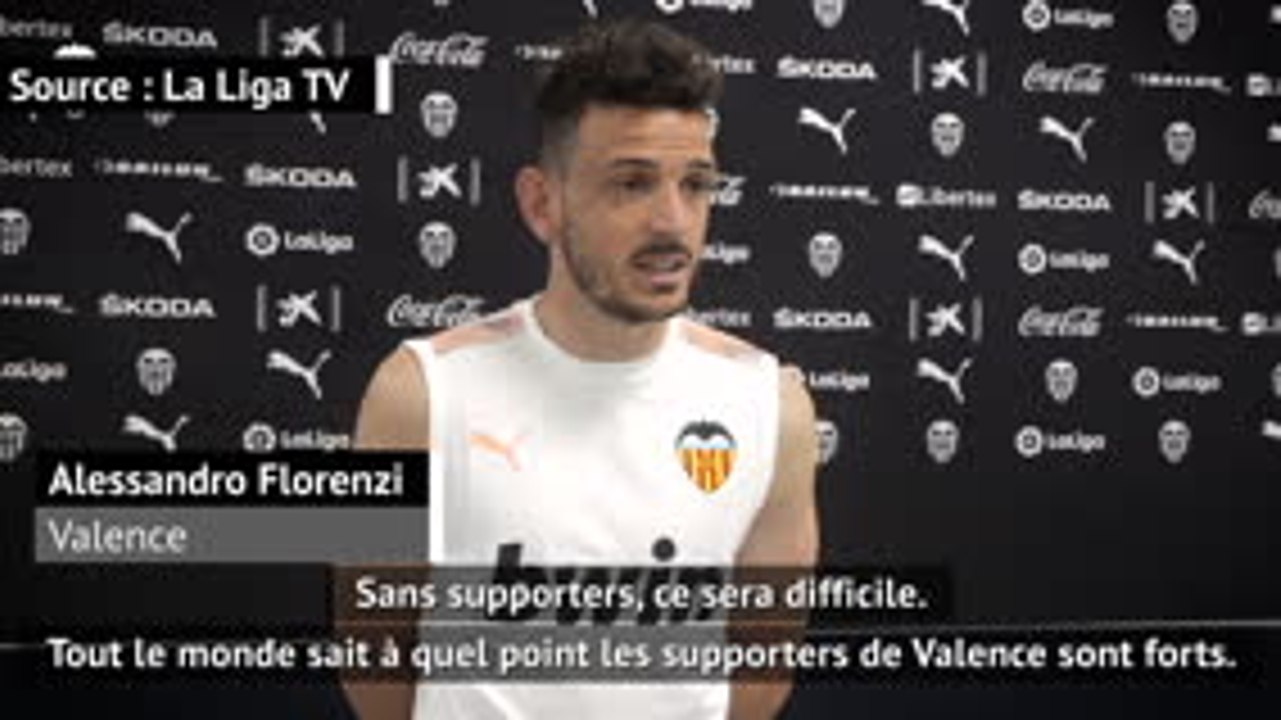 Reprise - Florenzi (Valence) : "Donner de la joie aux supporters après ces moments difficiles"