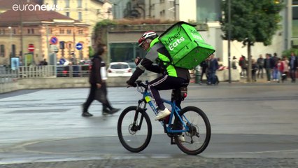 Administración judicial de la filial italiana de Uber por las condiciones de los repartidores