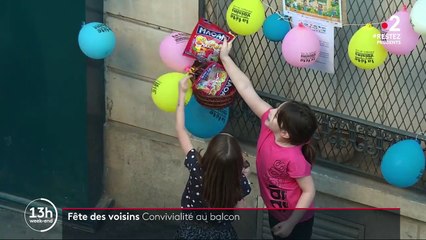 Fête des voisins : tout le monde au balcon