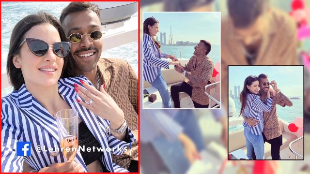 Hardik Pandya And Natasa Stankovic Spotted After Engagement