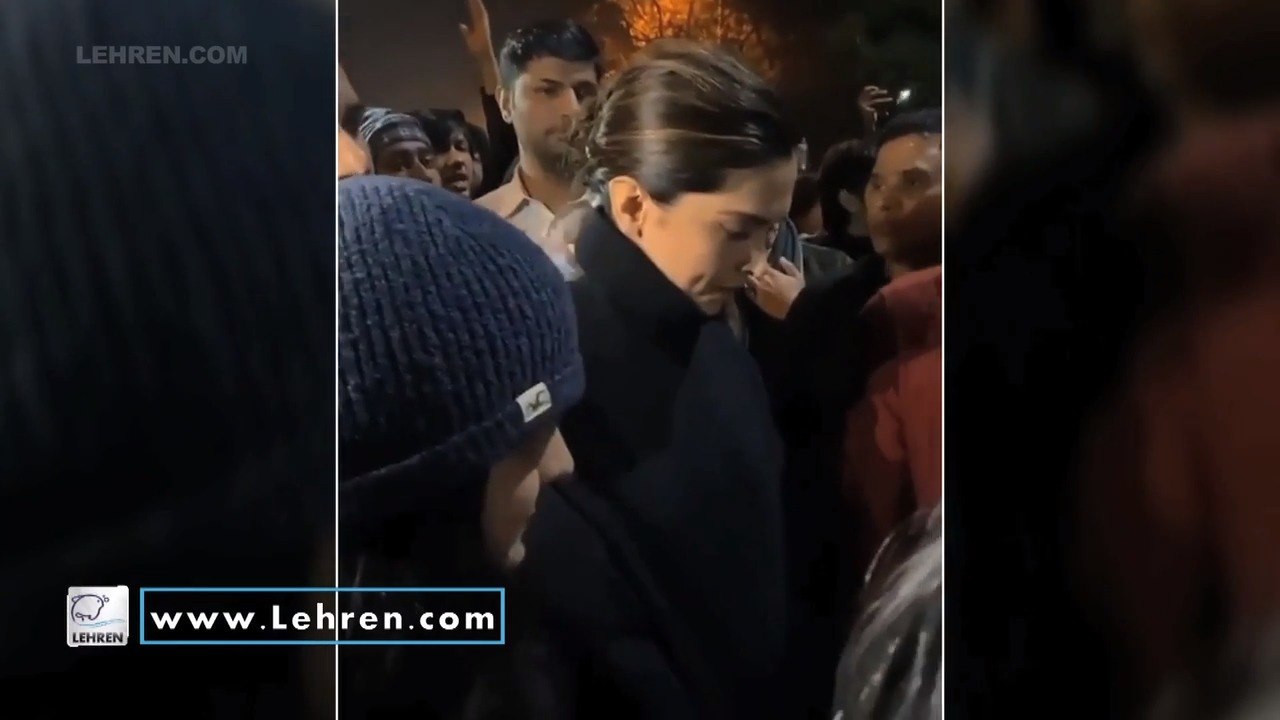 Deepika Padukone Joins JNU Protest To Support Assaulted Students