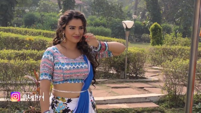 देखिये आम्रपाली दुबे के नए गाने की शूटिंग वीडियो