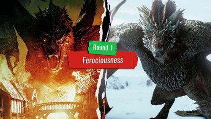Smaug VS. Drogo 3 Rounds Face-off