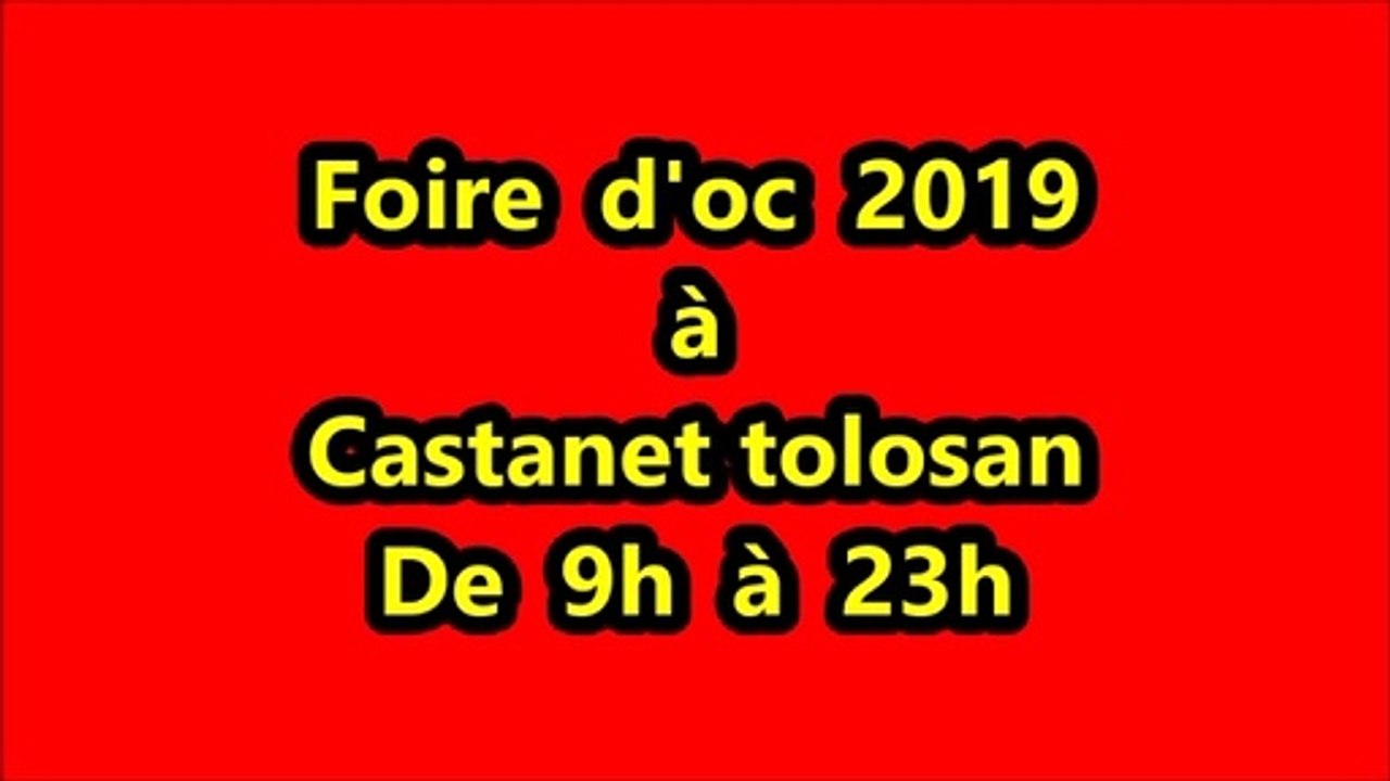 Foire D'oc 2019  à Castanet tolosan