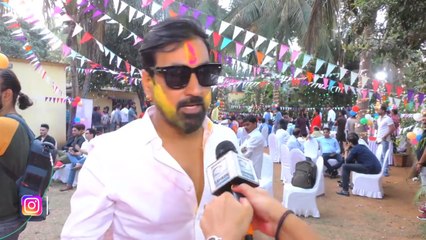 Ritesh Pandey के भोजपुरी होली मिलन समारोह पहुंचे Raju Singh Mahi