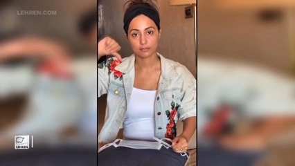 Hina Khan Teaches The Right Way To Wear A Surgical Mask