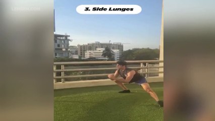 Sidharth Malhotra Suggests 3 Exercises To Do At Home