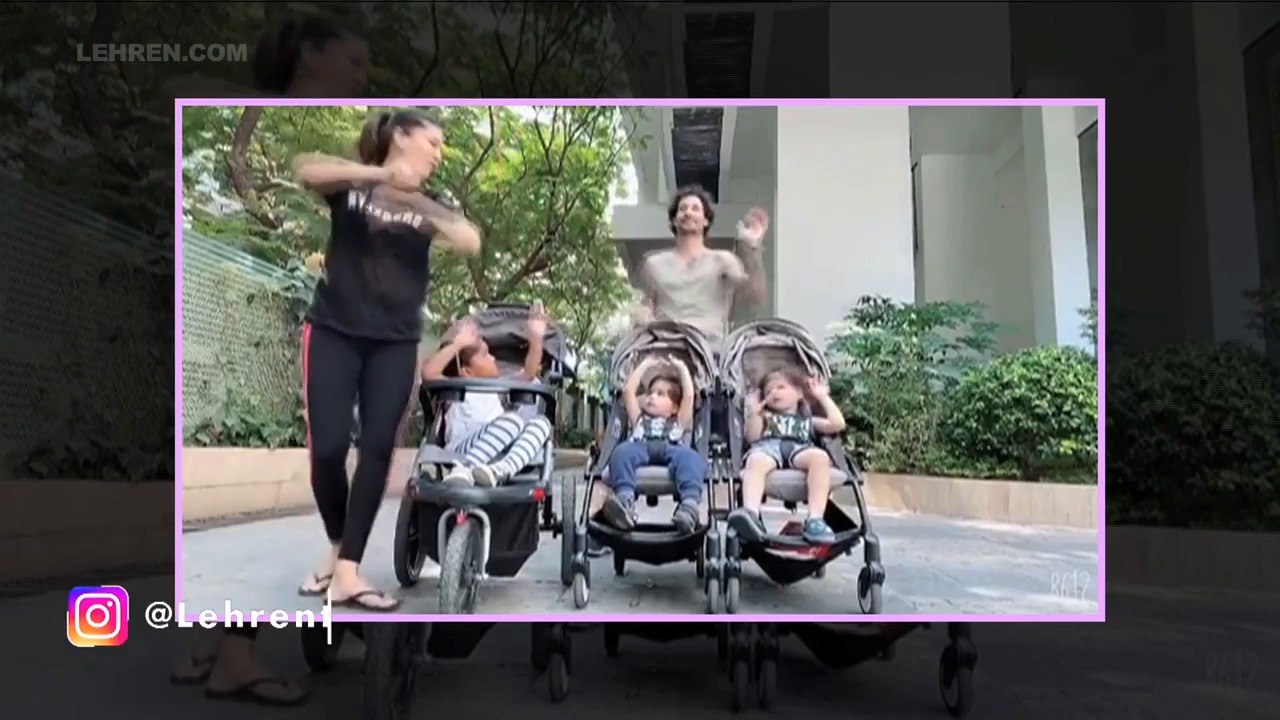 Sunny Leone Dancing With Kids And Husband During Lockdown