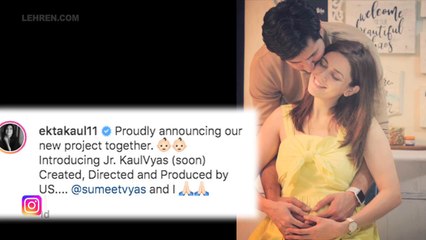 Ekta Kaul And Sumeet Vyas Are Exir First Child Together gen