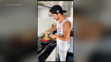 Arjun Bijlani Prepares Anda Bhurji For His Family