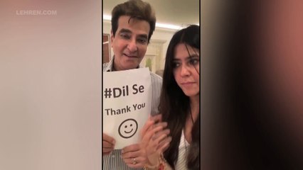 Jeetendra And Ekta Kapoor Thanks Health Workers And Government Officials