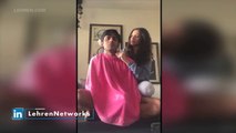 Ankita Lokhande Turns Barber For Her Brother
