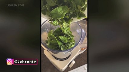 Karishma Tanna shows how to make healthy juice for fat loss