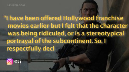 Reasons Why Randeep Hooda Rejected Hollywood Offers Before Extraction