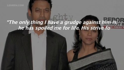 Heartbreaking Letter Of Irrfan Khan's Wife After His Demise