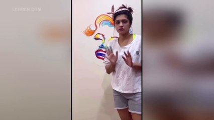 संस्कृती बालगुडे सोबत Lockdown च्या काळात घ्या वॉल पेंटिंगची मजा