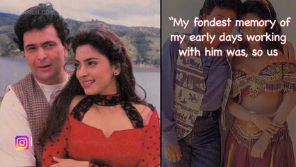 Juhi Chawla Shares Her Old Memories With Rishi Kapoor