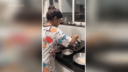 Lockdown च्या काळात धनश्री काडगावकर सोबत बनवा भाकरी