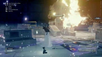 FF7 REMAKE HARD MODE [2ND] PART 16 - BOSS #8 GHOUL