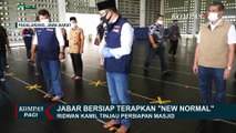 Adaptasi New Normal, Gubernur Ridwan Kamil Tinjau Sejumlah Rumah Ibadah di Jabar