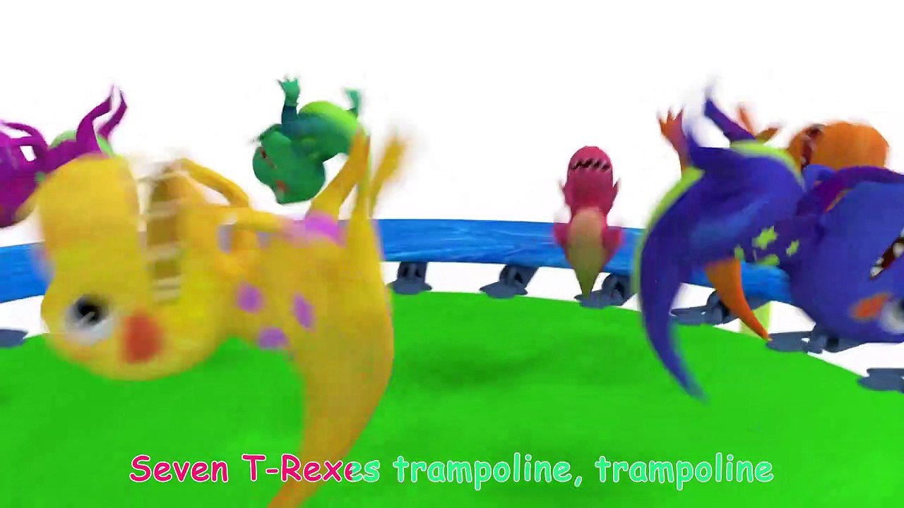 ten little dinosaurs cocomelon