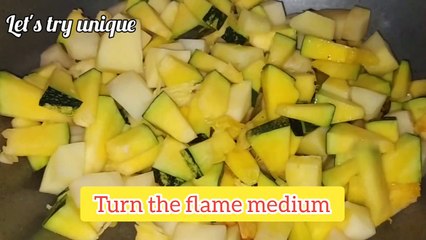आलू कद्दू की सब्ज़ी | Pumpkin Potato Dry Vegetable -Indian Style Pumpkin Veg