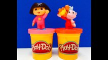 Dora the Explorer and Boots Toys Play-Doh Costumes