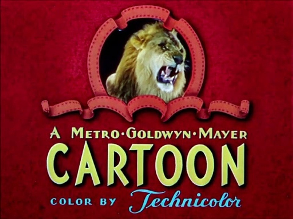 Tom and Jerry - Fleets of Stren'th (1949) - Titles Card (Golden Collection Print) WW2 Cartoons