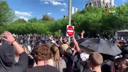 ABD’de Floyd cinayeti protestoları başkente sıçradı