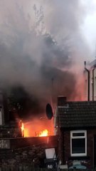 Fire on Clough Road, Sheffield