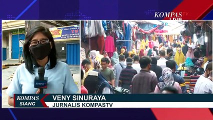 Pasar Tanah Abang Ramai, Banyak Warga yang Tidak Pakai Masker!