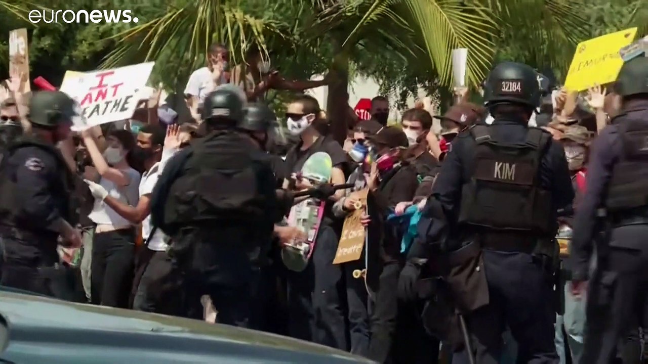 Nach Tod von George Floyd: 5. Protestnacht in Folge