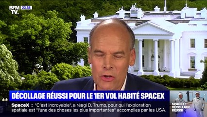 Décollage réussi pour le 1er vol habité SpaceX (3/3) - 30/05