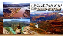 Botan River and Tillo Castle [Siirt / Turkey]
