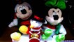 Mickey and Minnie dancing singing plush toys Christmas 2011